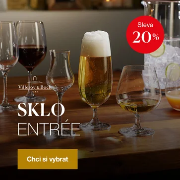 Praktické, elegantní a stylové – kolekce Entrée nabízí sklenice, které oživí každý stůl a zpříjemní každou příležitost.